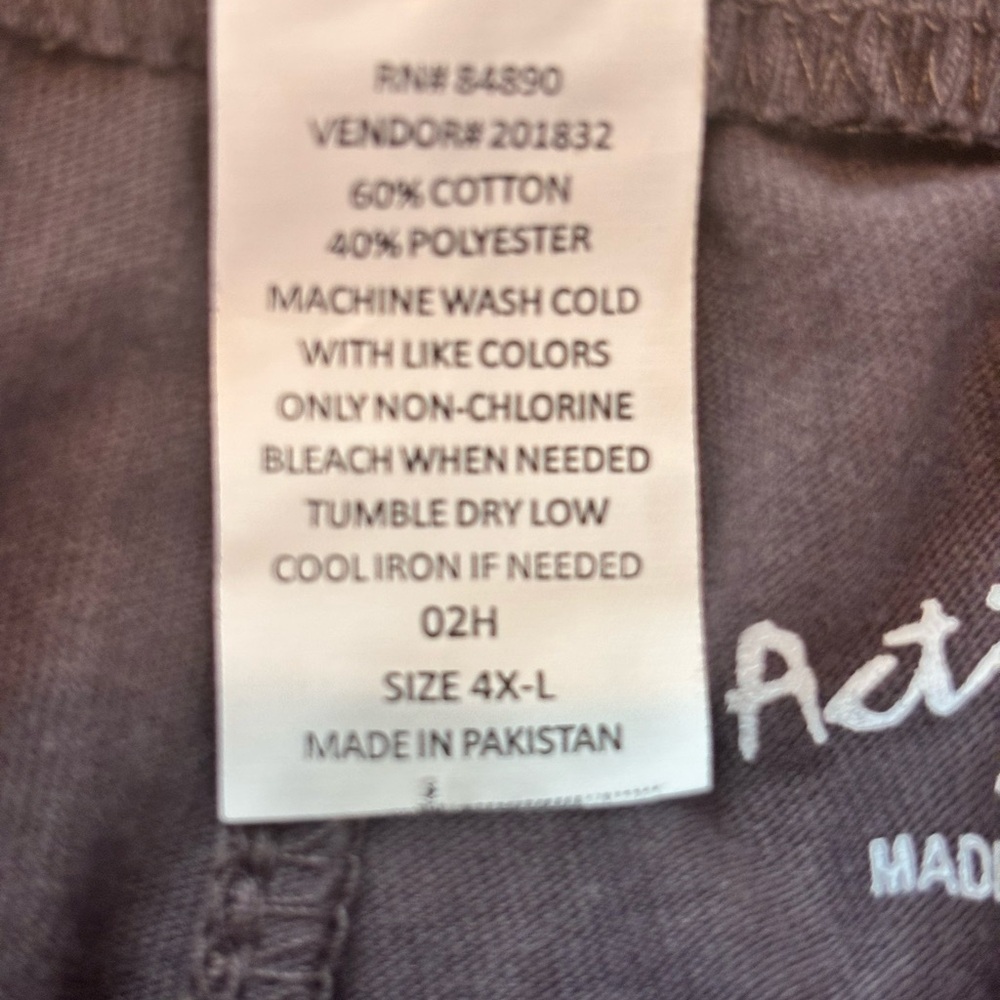 Active USA Men's Charcoal Lounge Pants - Picture 7 of 7